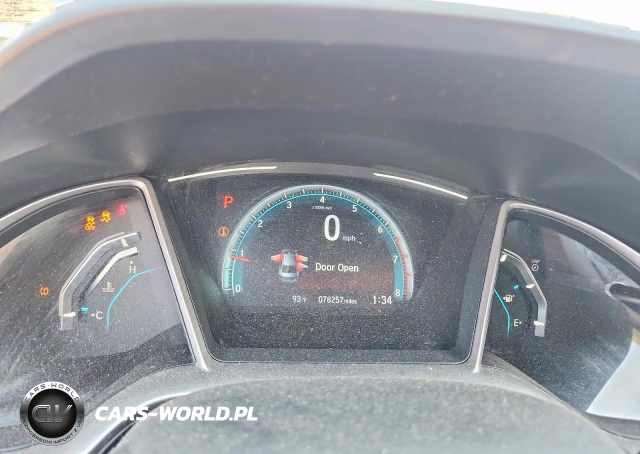 2018 Honda Civic Ex VIN:JHMFC1F33JX018718 - 9