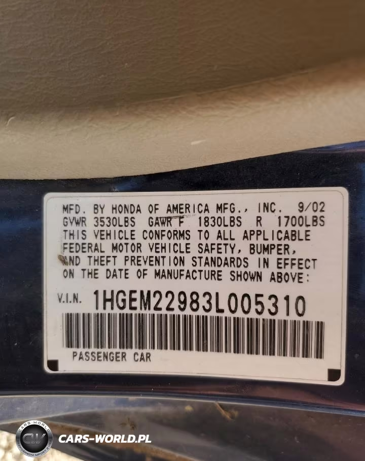 2003 Honda Civic Ex VIN:1HGEM22983L005310 - 12