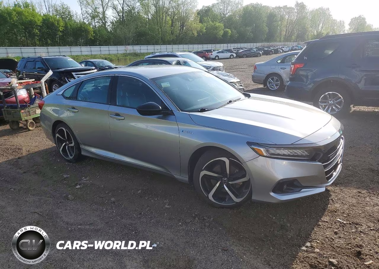2022 Honda Accord Hybrid Sport VIN:1HGCV3F22NA018253 - 4