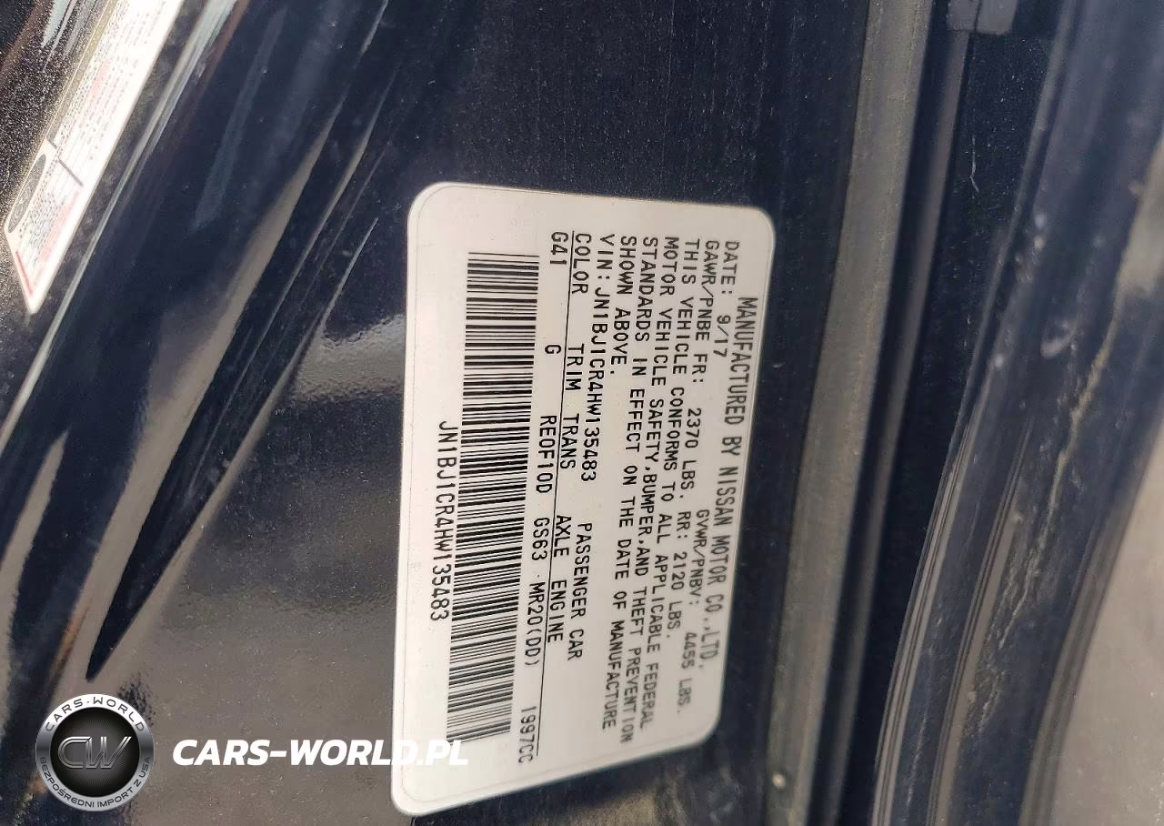 2017 Nissan Rogue Sport Sv VIN:JN1BJ1CR4HW135483 - 13