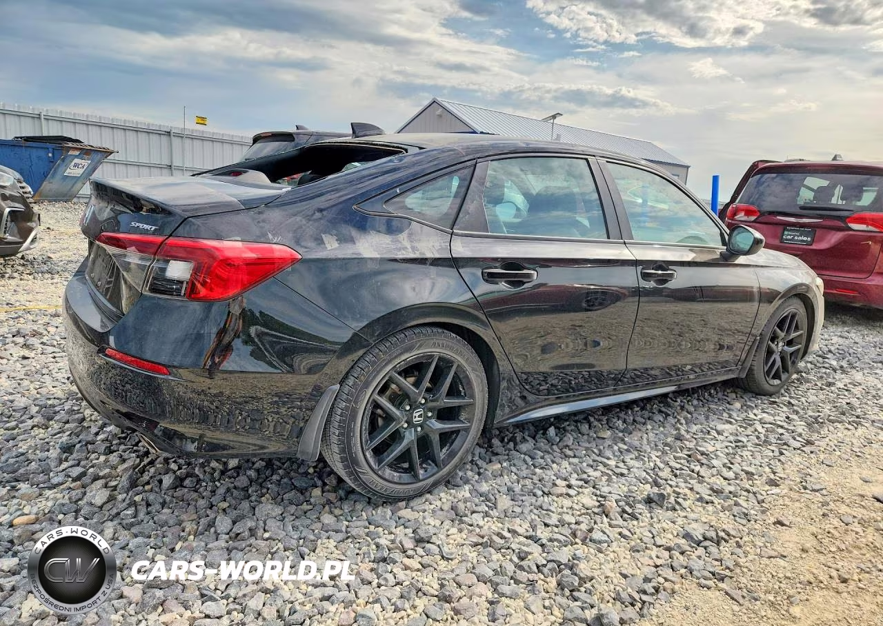 2022 Honda Civic Sport VIN:2HGFE2F51NH546403 - 3