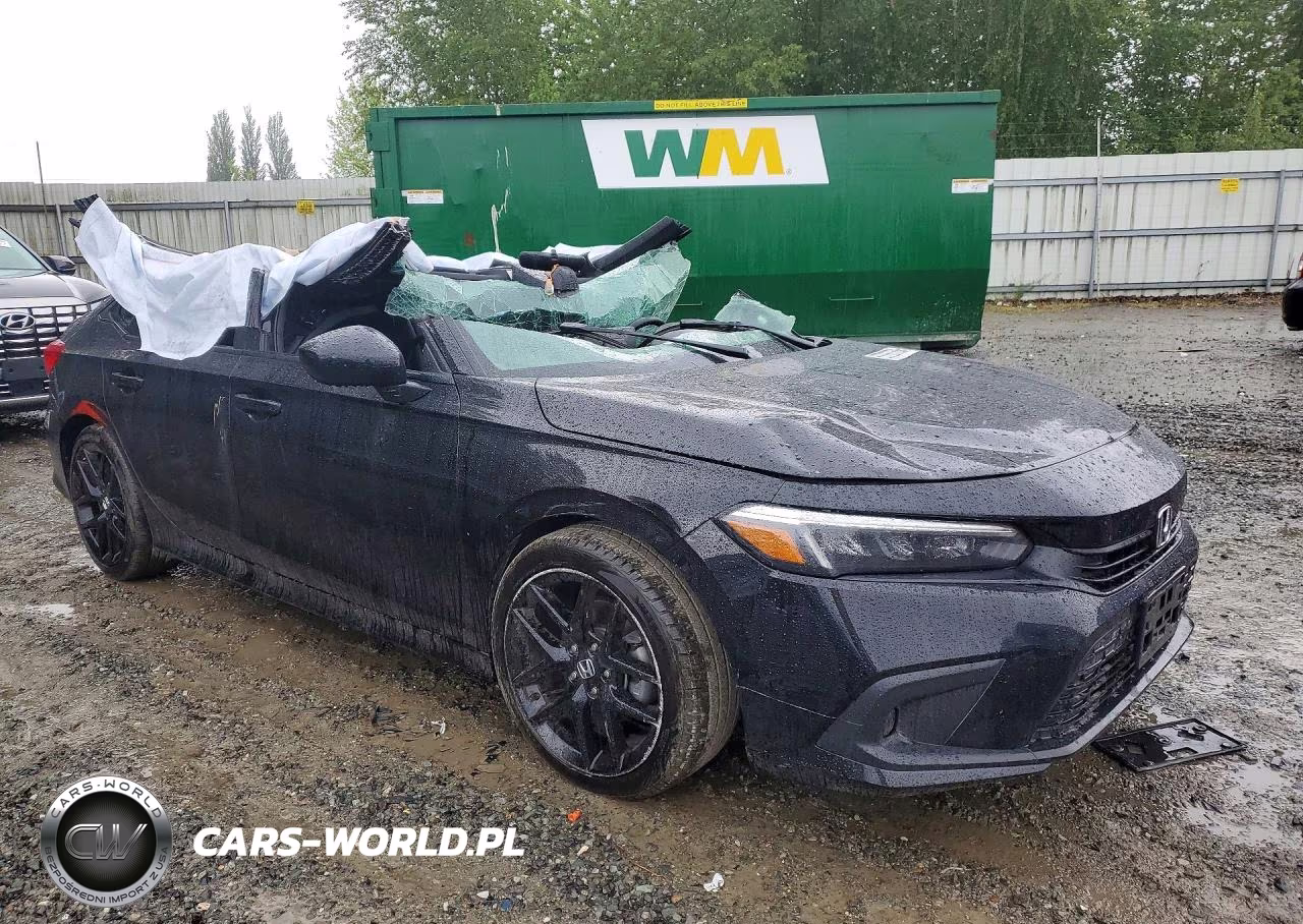 2022 Honda Civic Sport VIN:2HGFE2F55NH527658 - 4