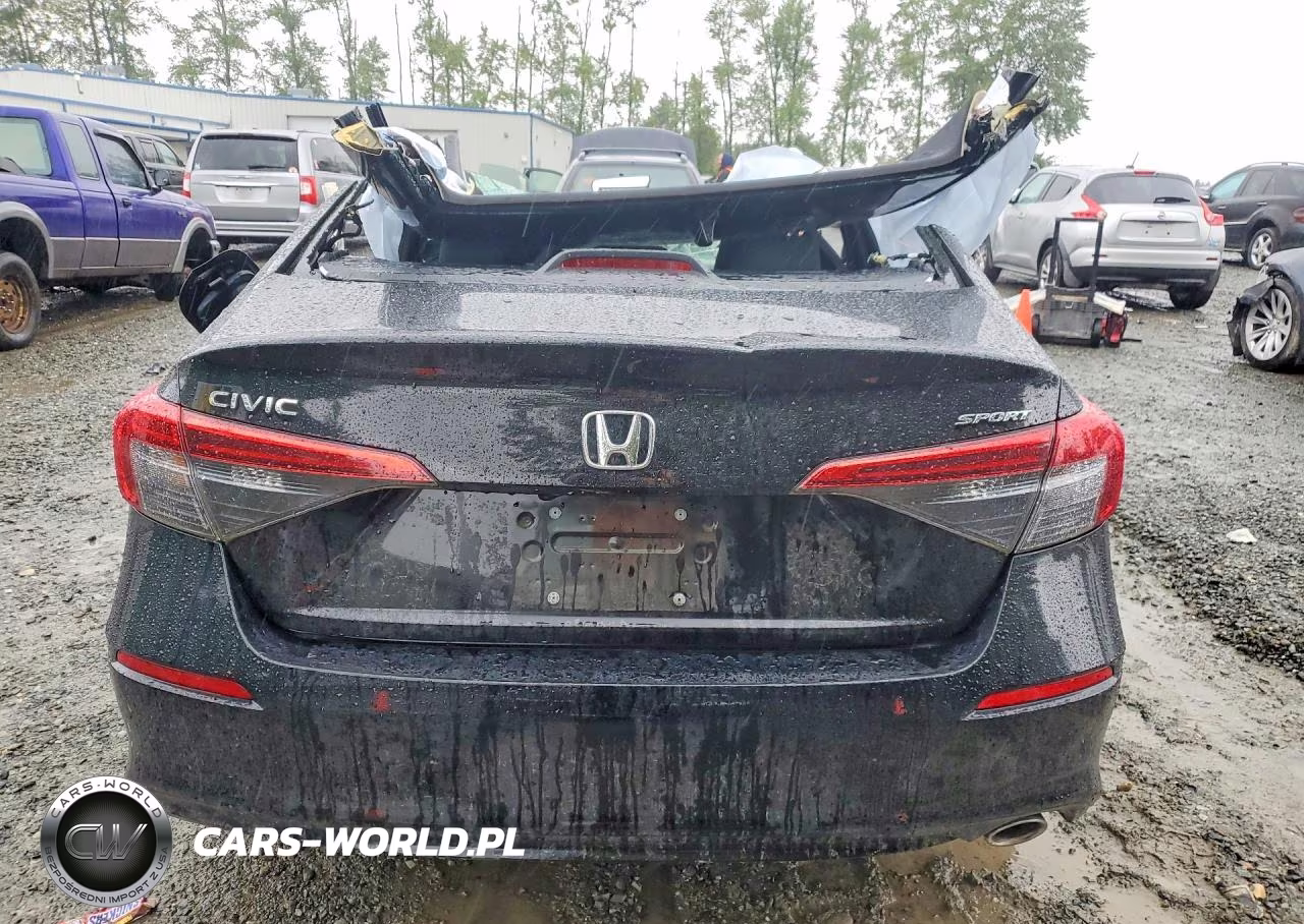 2022 Honda Civic Sport VIN:2HGFE2F55NH527658 - 6