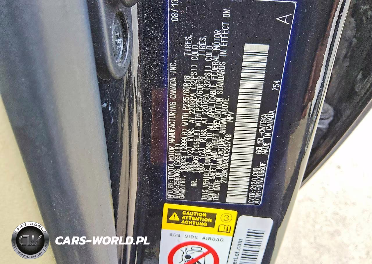 2013 Lexus Rx 350 Base VIN:2T2BK1BA9DC225748 - 13
