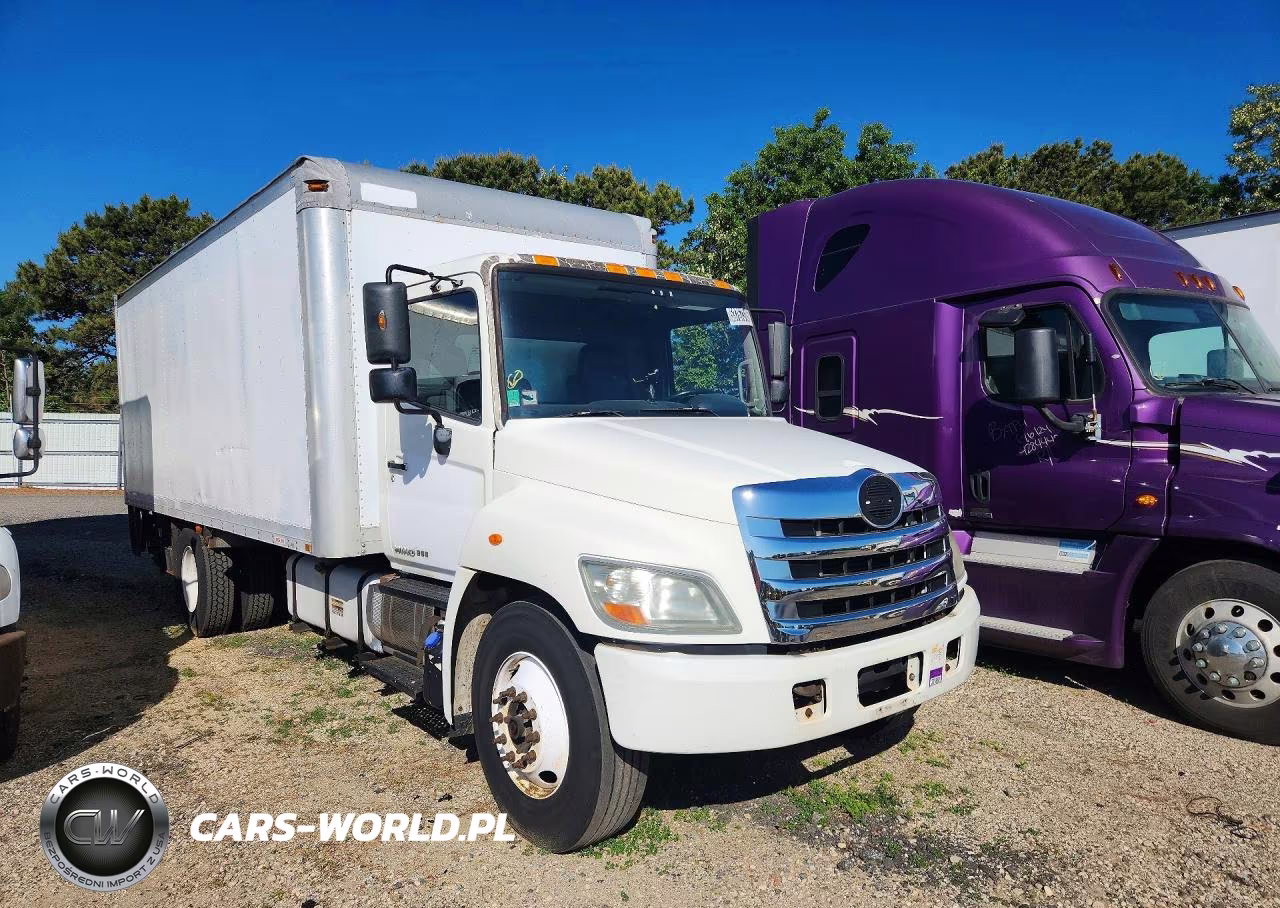 2013 Hino 258-268 Box Truck VIN:5PVNE8JP3D4S50493 - 4