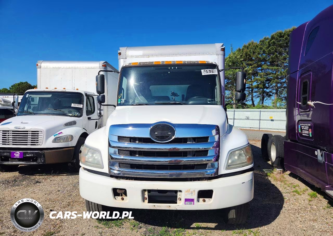 2013 Hino 258-268 Box Truck VIN:5PVNE8JP3D4S50493 - 5