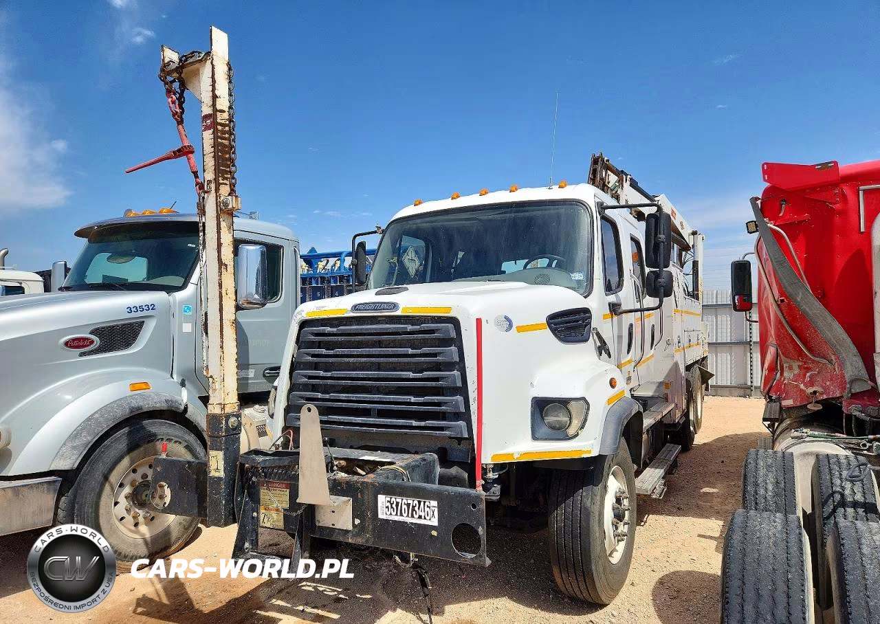 2016 Freightliner 108Sd Crane Truck VIN:1FVHG5CY1GHHU8675 - 2