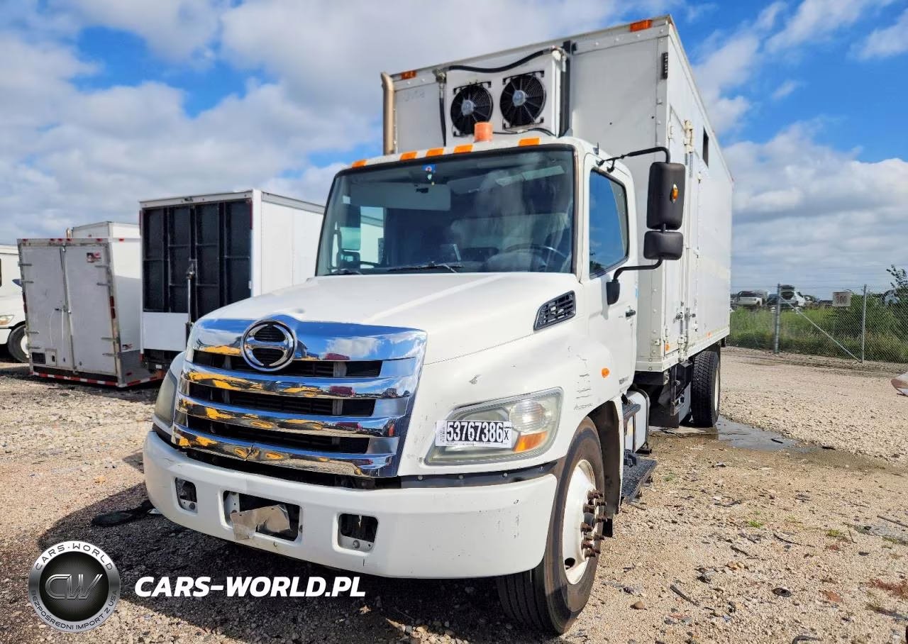 2012 Hino 338 Box Truck VIN:5PVNV8JT3C4S52160 - 2