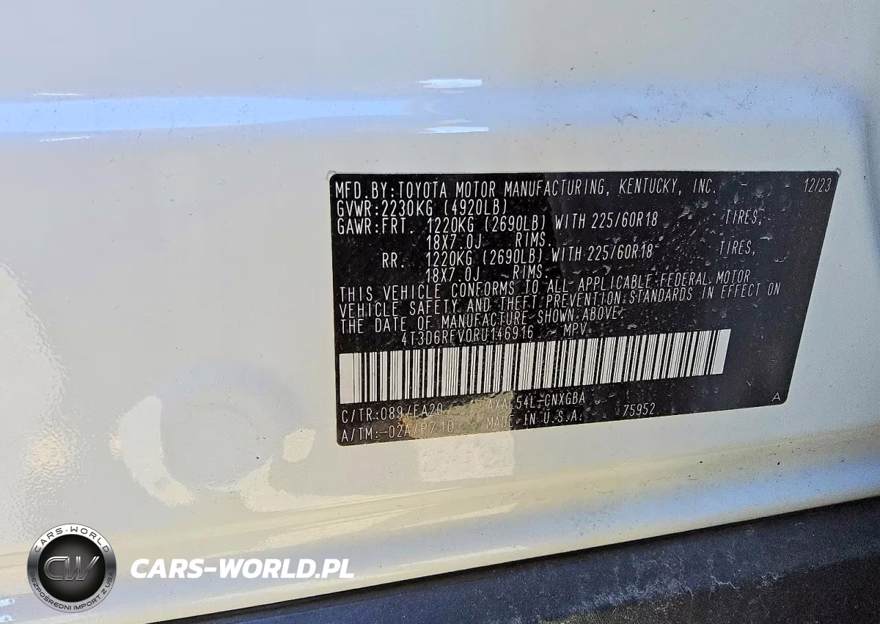 2024 Toyota Rav4 Limited VIN:4T3D6RFV0RU146916 - 14