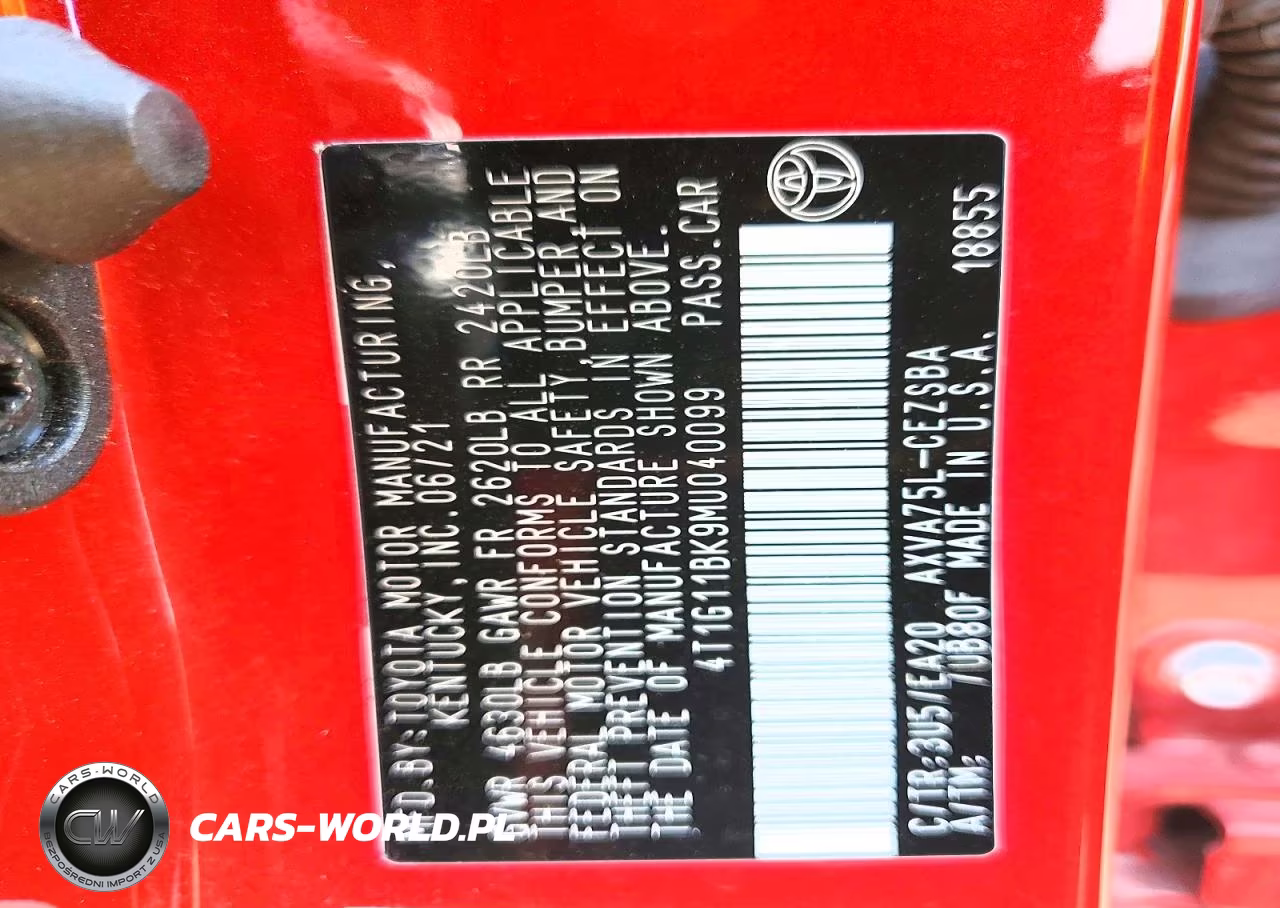 TOYOTA CAMRY SE VIN:4T1G11BK9MU040099 - 12
