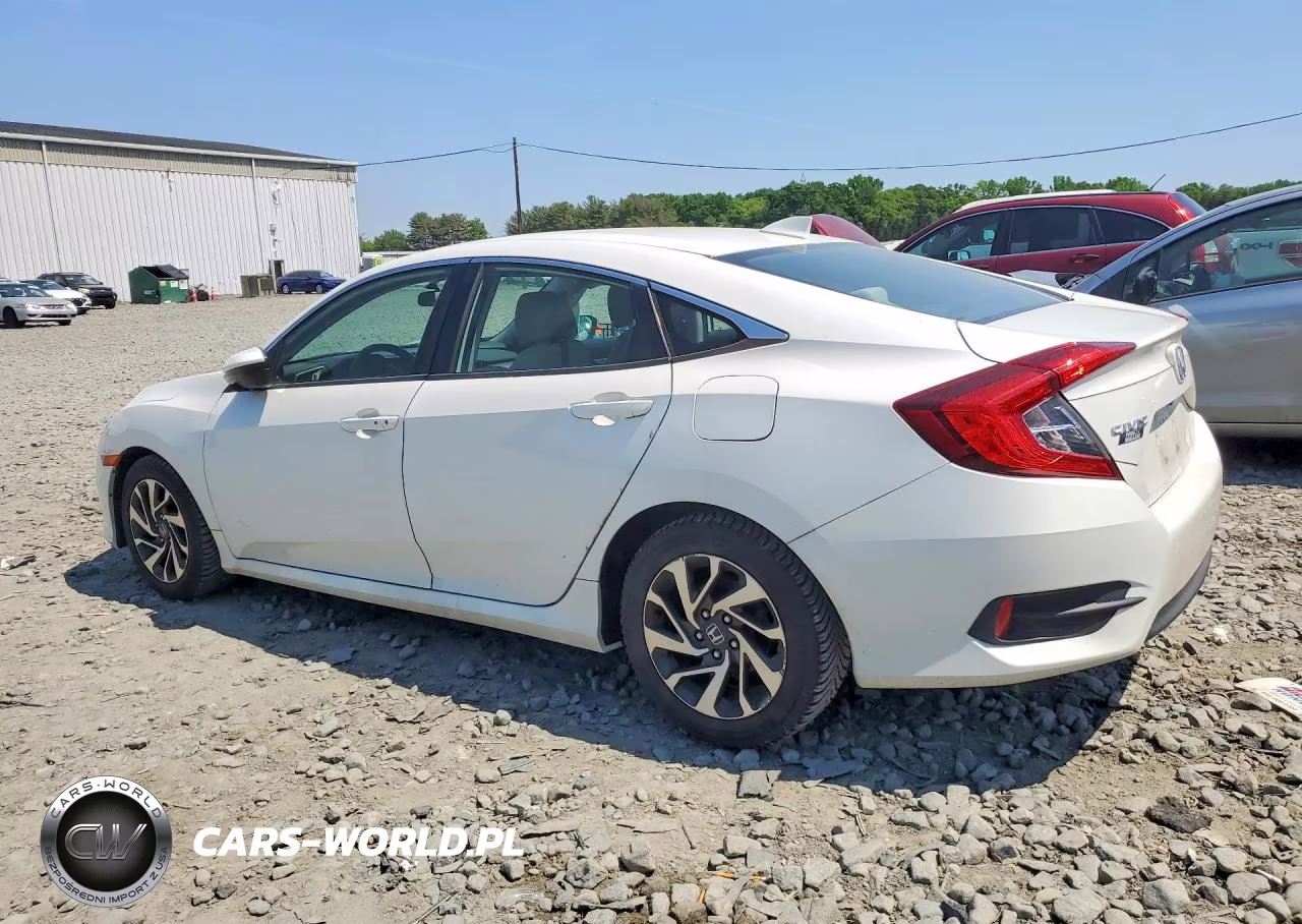 2017 Honda Civic Ex VIN:2HGFC2F75HH530846 - 2