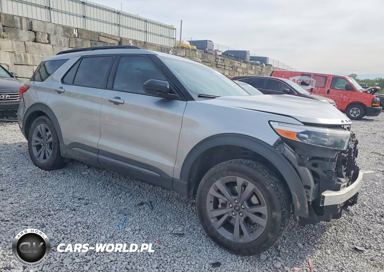 2023 Ford Explorer Xlt VIN:1FMSK8DH9PGA76802 - 4
