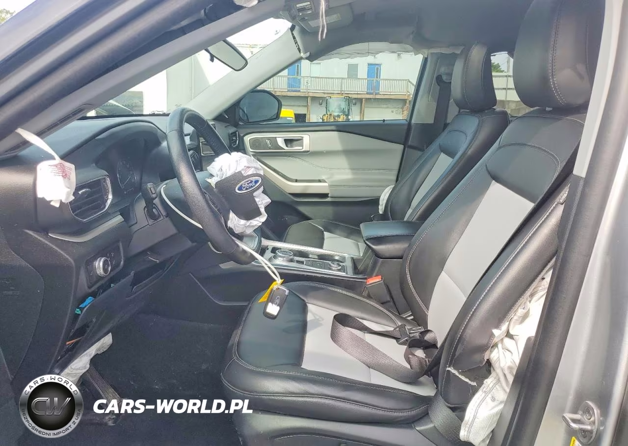 2023 Ford Explorer Xlt VIN:1FMSK8DH9PGA76802 - 7