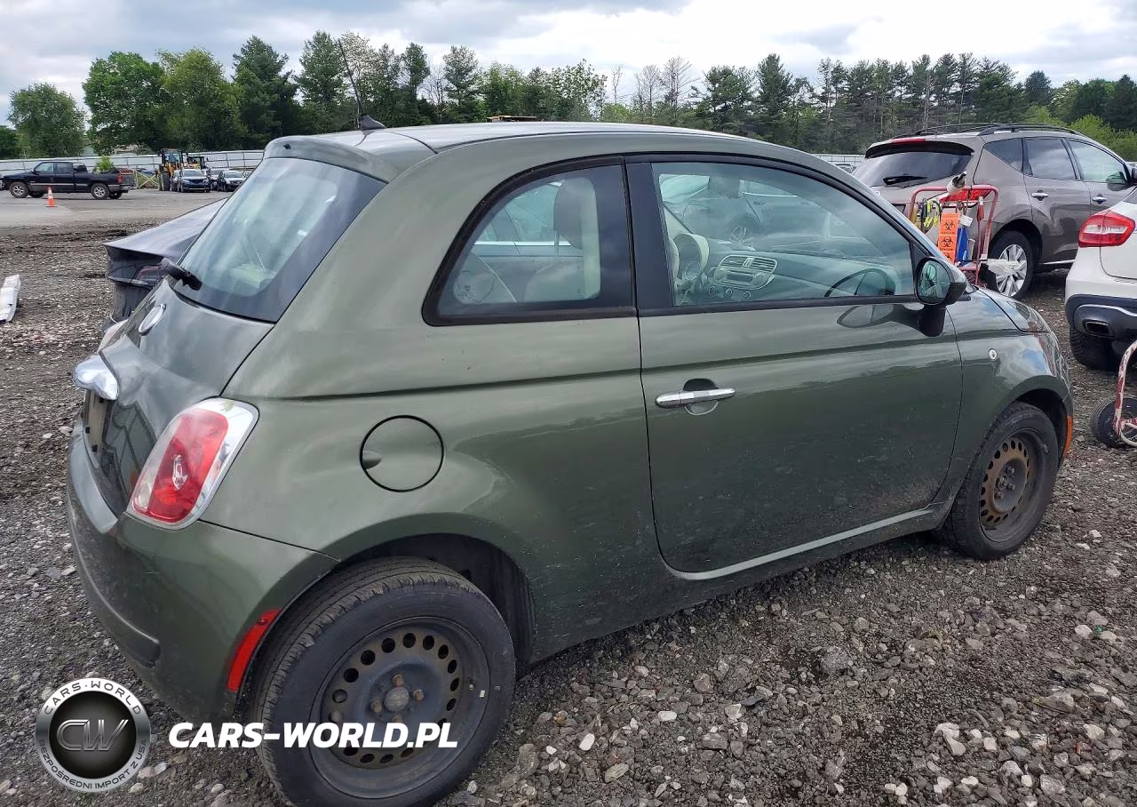2012 Fiat 500 Pop VIN:3C3CFFAR0CT352020 - 3