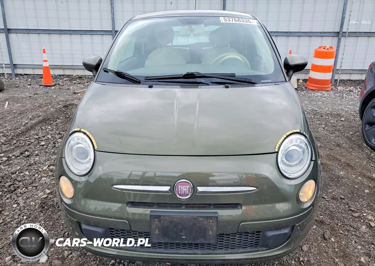 2012 Fiat 500 Pop VIN:3C3CFFAR0CT352020 - 5
