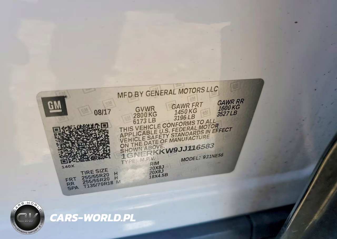 2018 Chevrolet Traverse Premier VIN:1GNERKKW9JJ116583 - 13