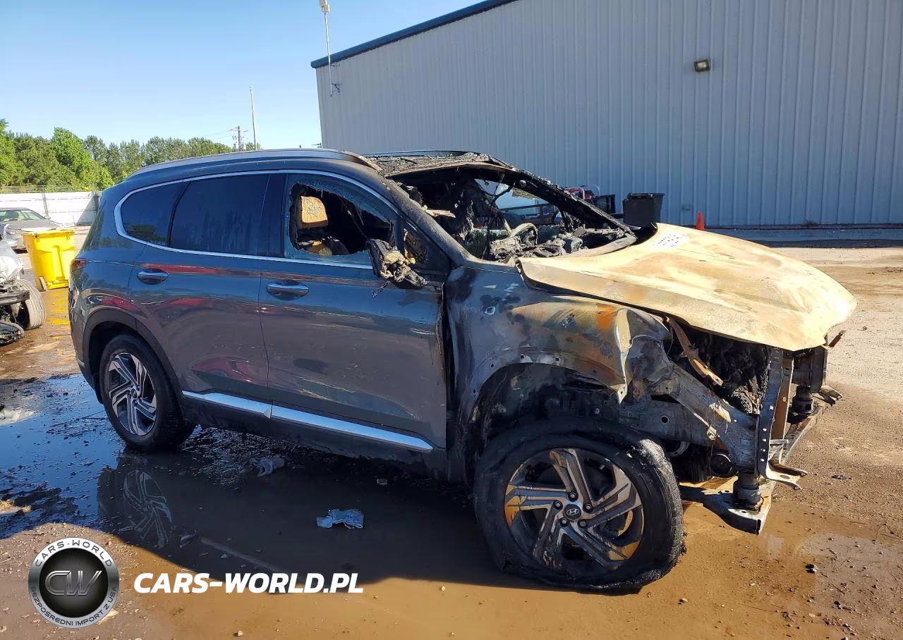 2022 Hyundai Santa Fe Sel VIN:5NMS34AJ7NH475604 - 4