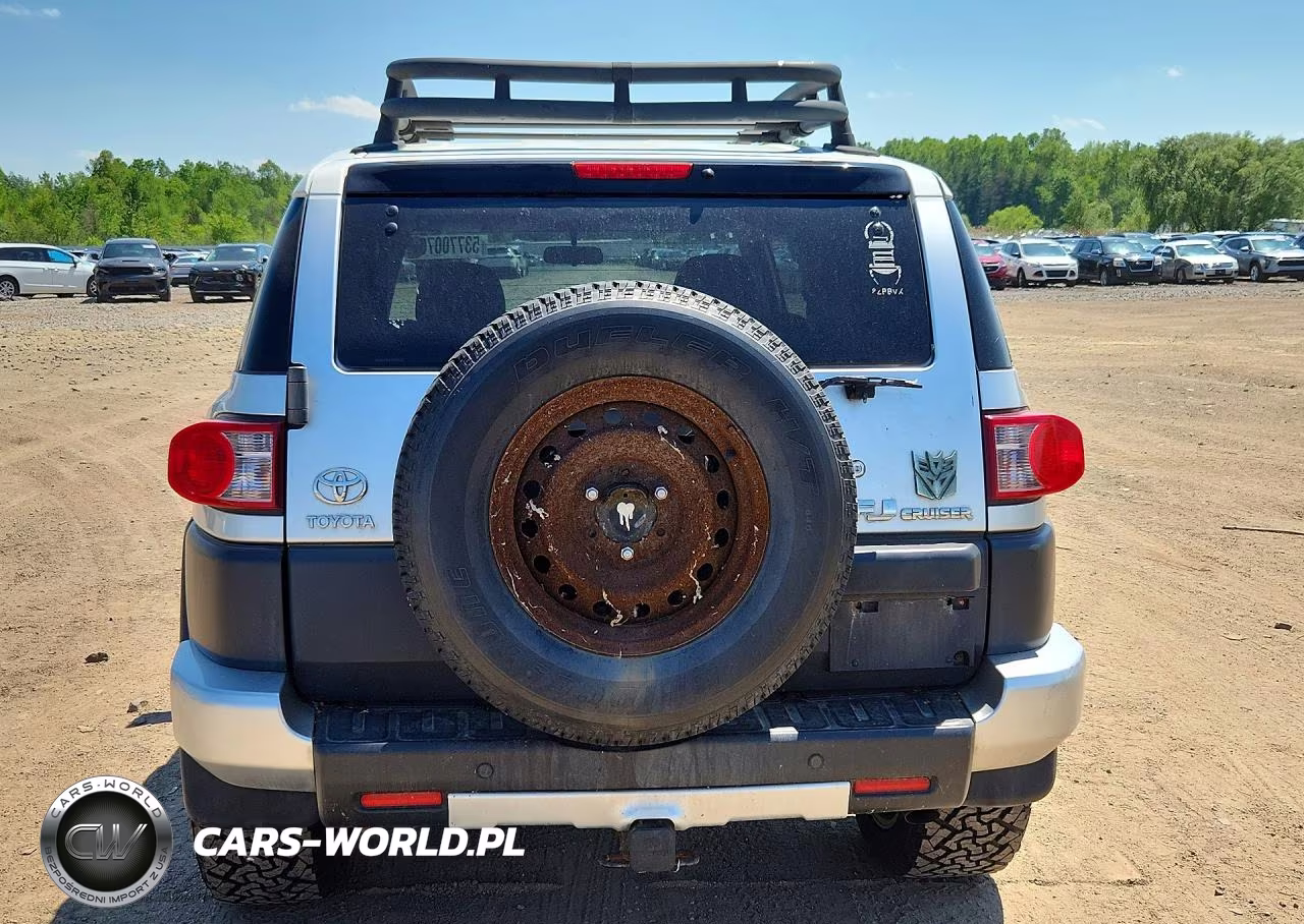 2007 Toyota Fj Cruiser Base VIN:JTEBU11F870038832 - 6