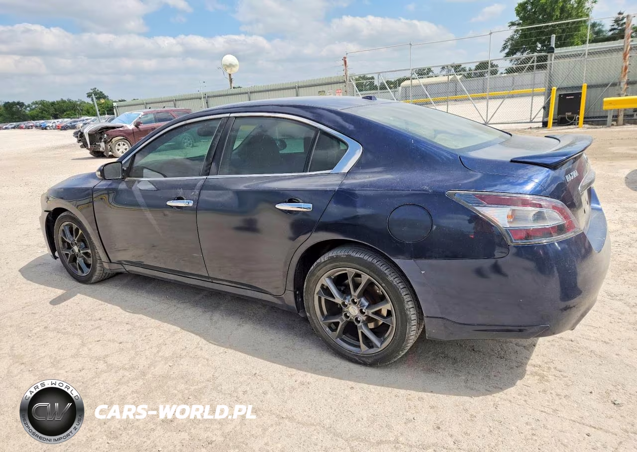 2014 Nissan Maxima S-Sv VIN:1N4AA5AP0EC447191 - 2