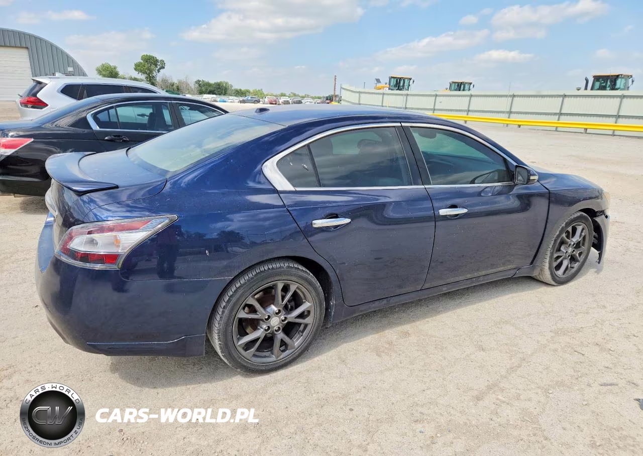 2014 Nissan Maxima S-Sv VIN:1N4AA5AP0EC447191 - 3