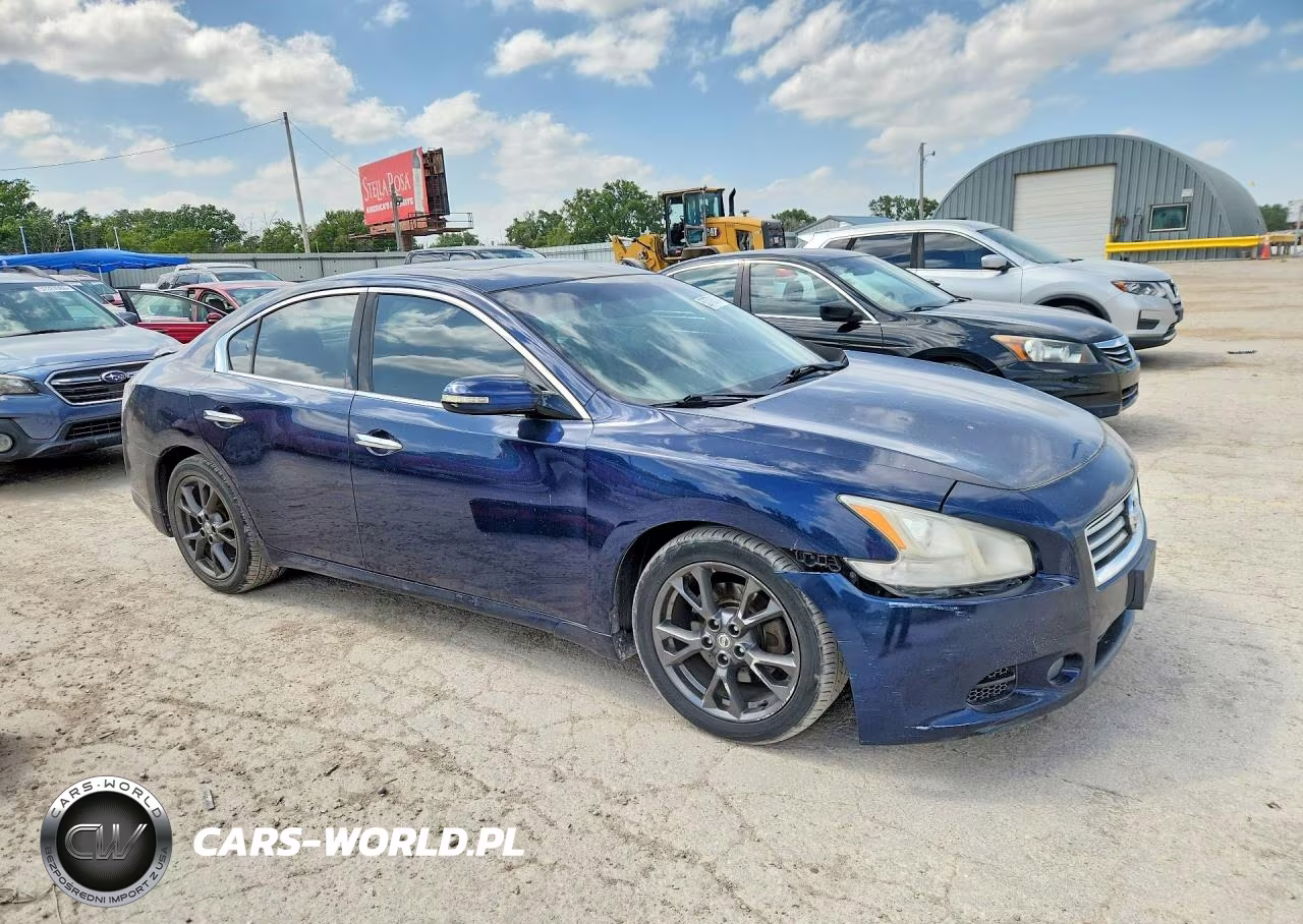 2014 Nissan Maxima S-Sv VIN:1N4AA5AP0EC447191 - 4