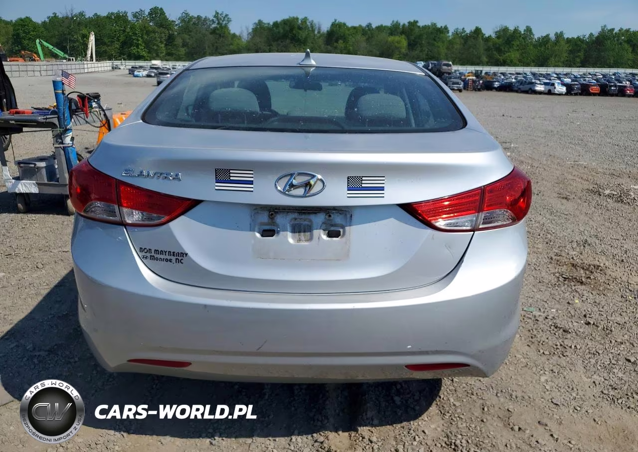 2013 Hyundai Elantra Gls VIN:5NPDH4AE5DH359574 - 6