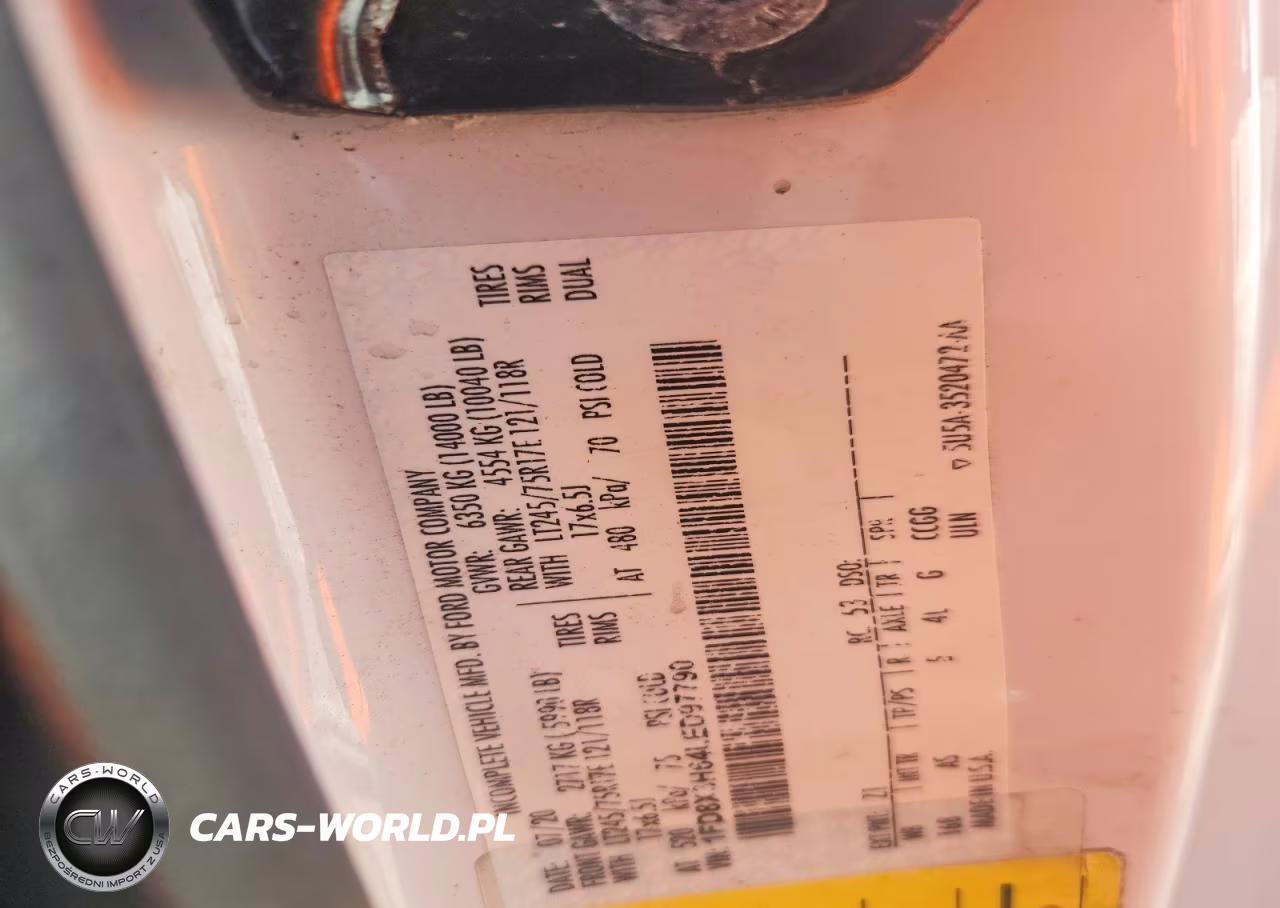 2020 Ford F350 Super Duty VIN:1FD8X3H64LED97790 - 12