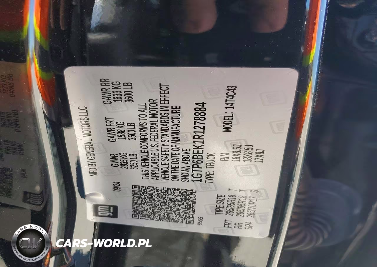 2024 GMC Canyon Elevation VIN:1GTP6BEK1R1278884 - 12
