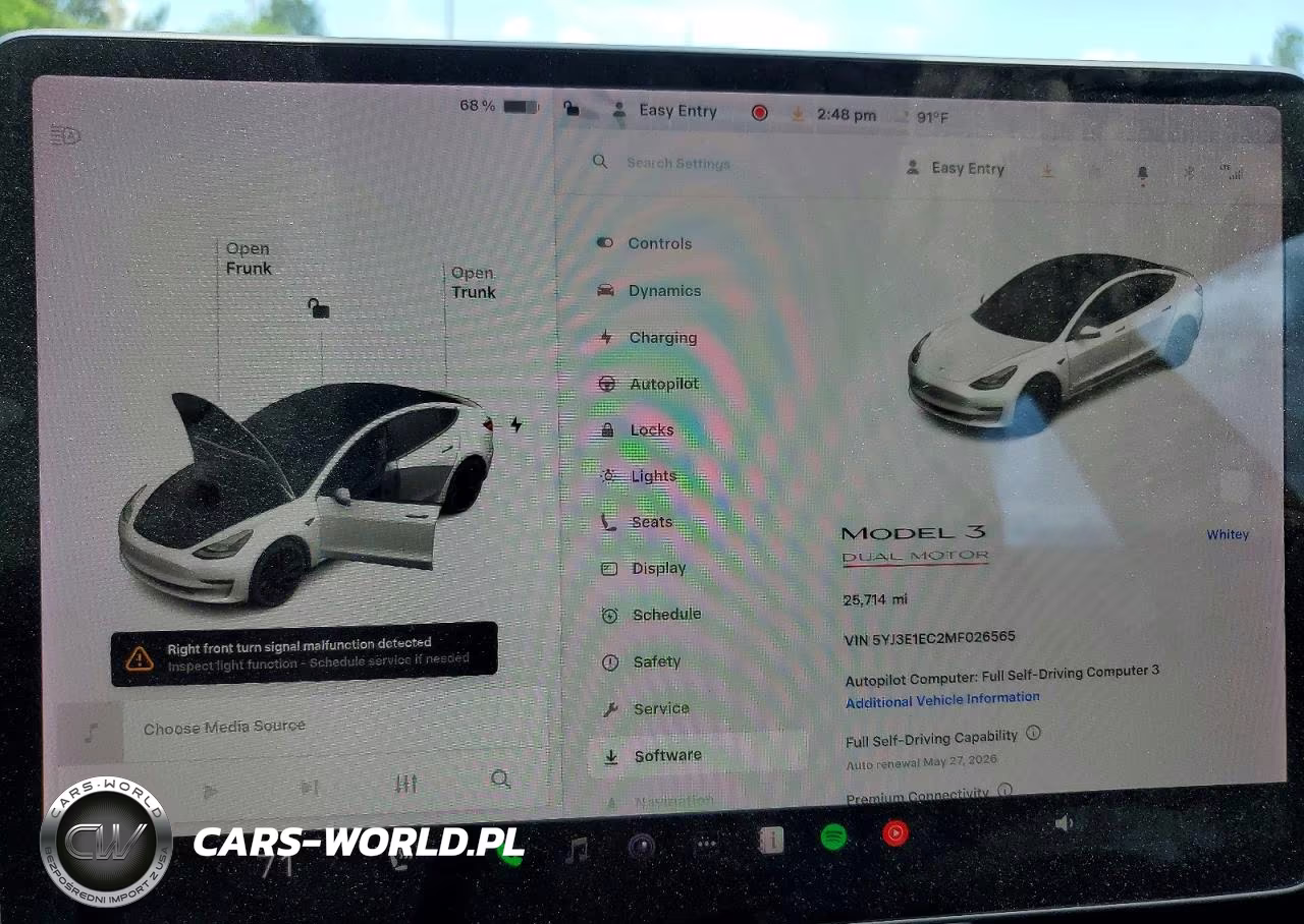 2021 Tesla Model 3 VIN:5YJ3E1EC2MF026565 - 9