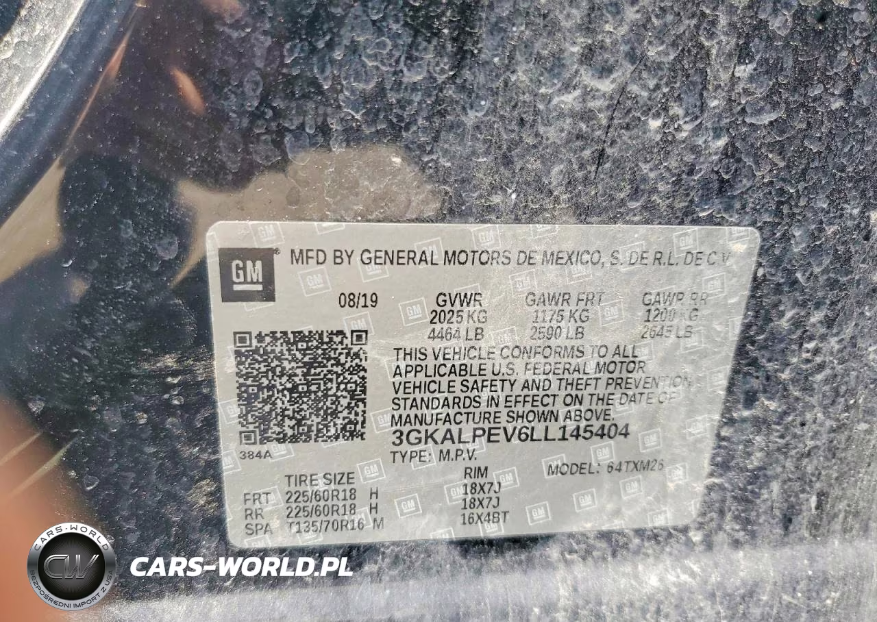 2020 GMC Terrain Slt VIN:3GKALPEV6LL145404 - 13