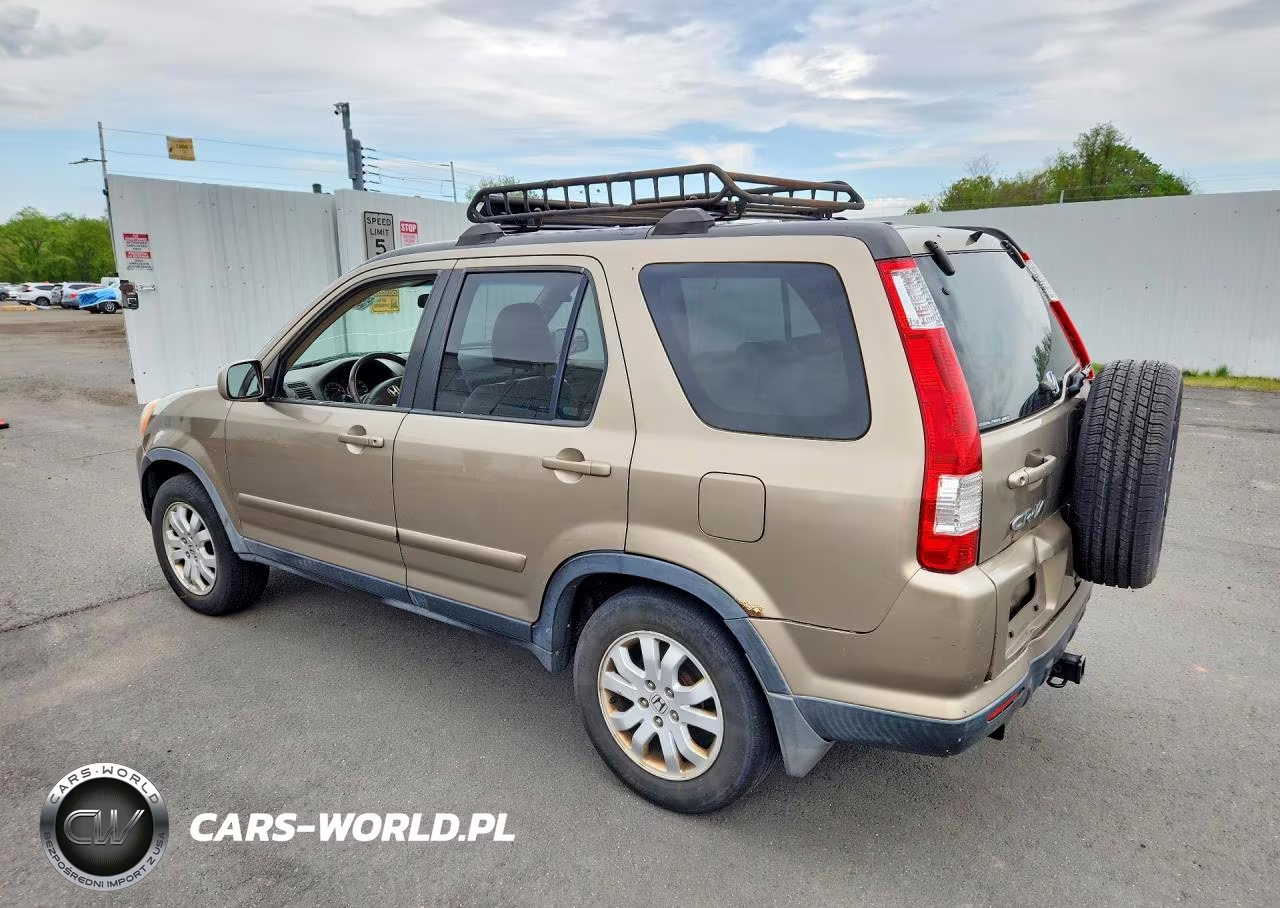 2006 Honda Cr-V Se VIN:JHLRD78906C047935 - 2
