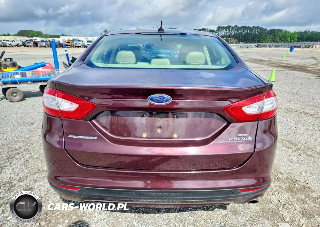 2013 Ford Fusion Se Hybrid VIN:3FA6P0LU3DR316153 - 6