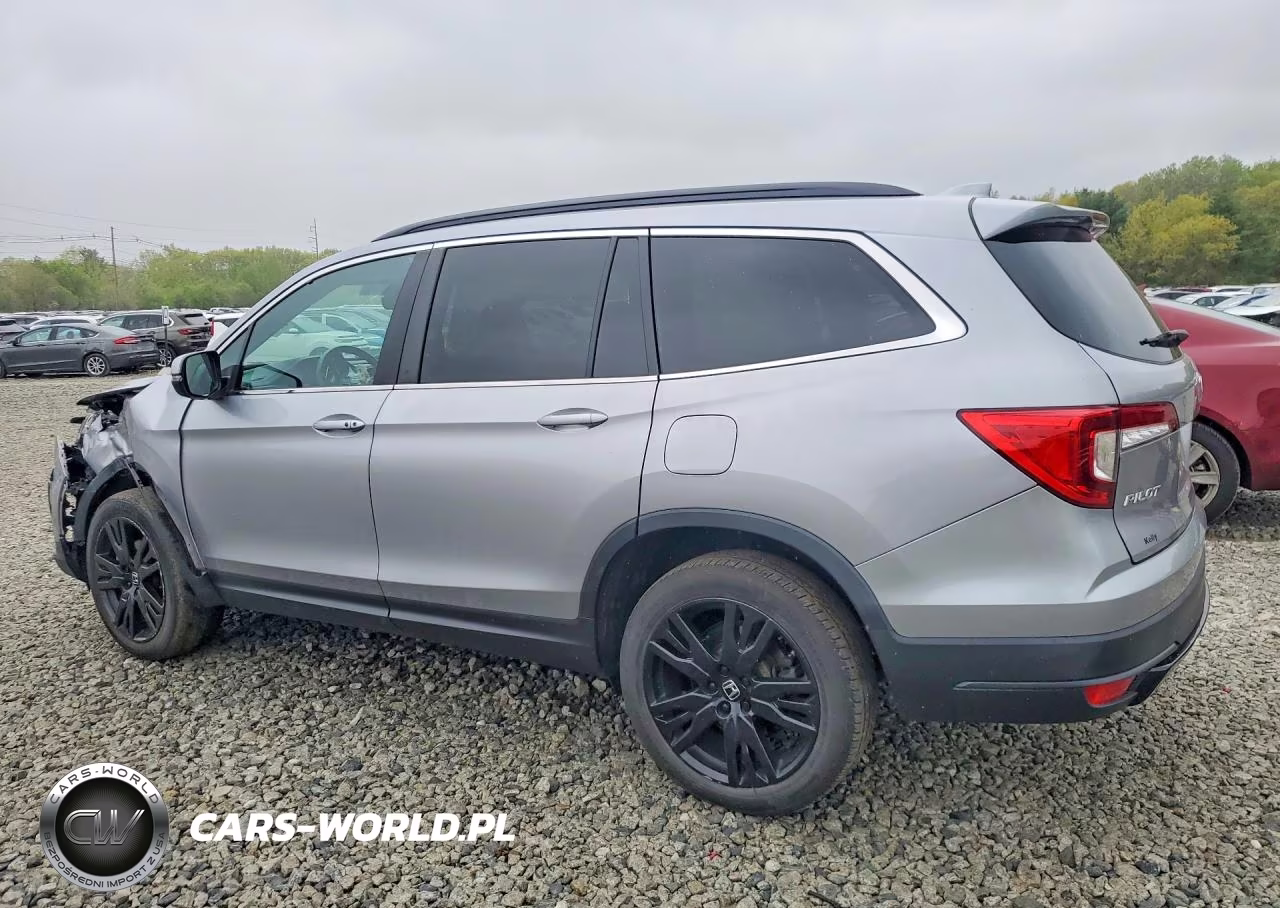 2021 Honda Pilot Se VIN:5FNYF6H27MB082911 - 2