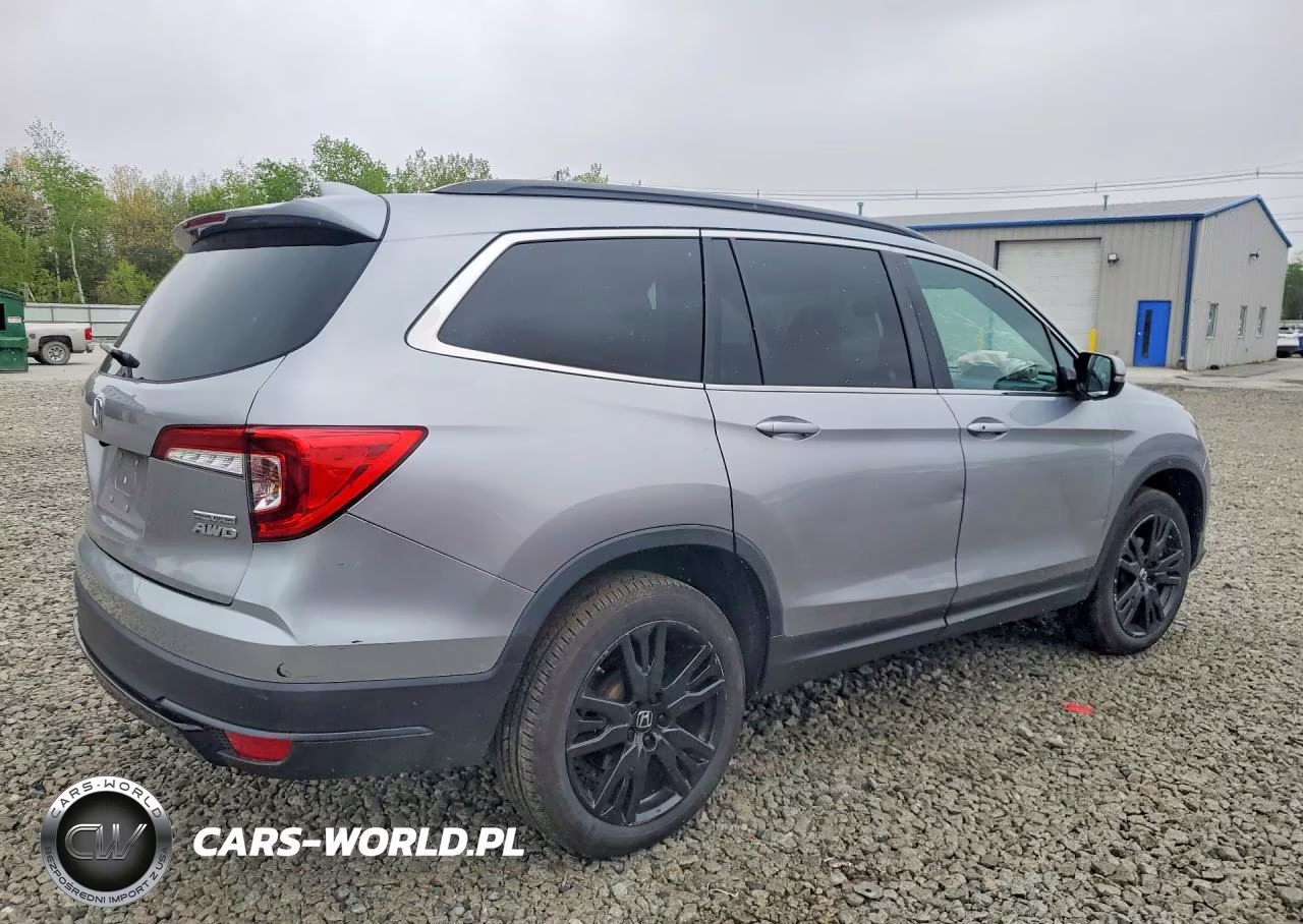 2021 Honda Pilot Se VIN:5FNYF6H27MB082911 - 3