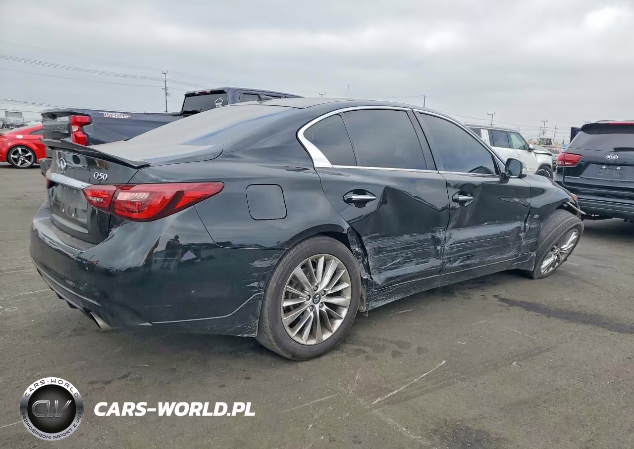 2019 Infiniti Q50 3.0T Luxe VIN:JN1EV7AP9KM514391 - 3