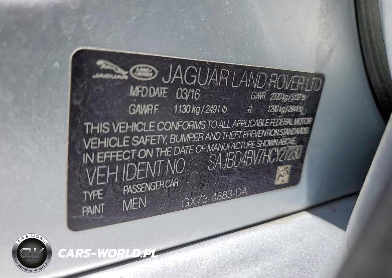 2017 Jaguar Xf Premium VIN:SAJBD4BV7HCY27230 - 13