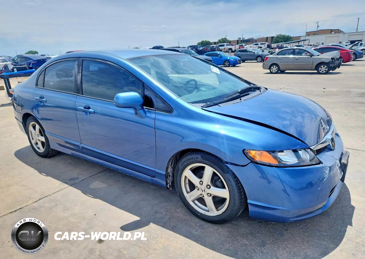 2007 Honda Civic Lx VIN:JHMFA16557S007815 - 4
