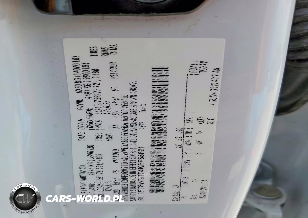 2019 Ford F350 Super Duty VIN:1FT8W3DT4KEF88661 - 12
