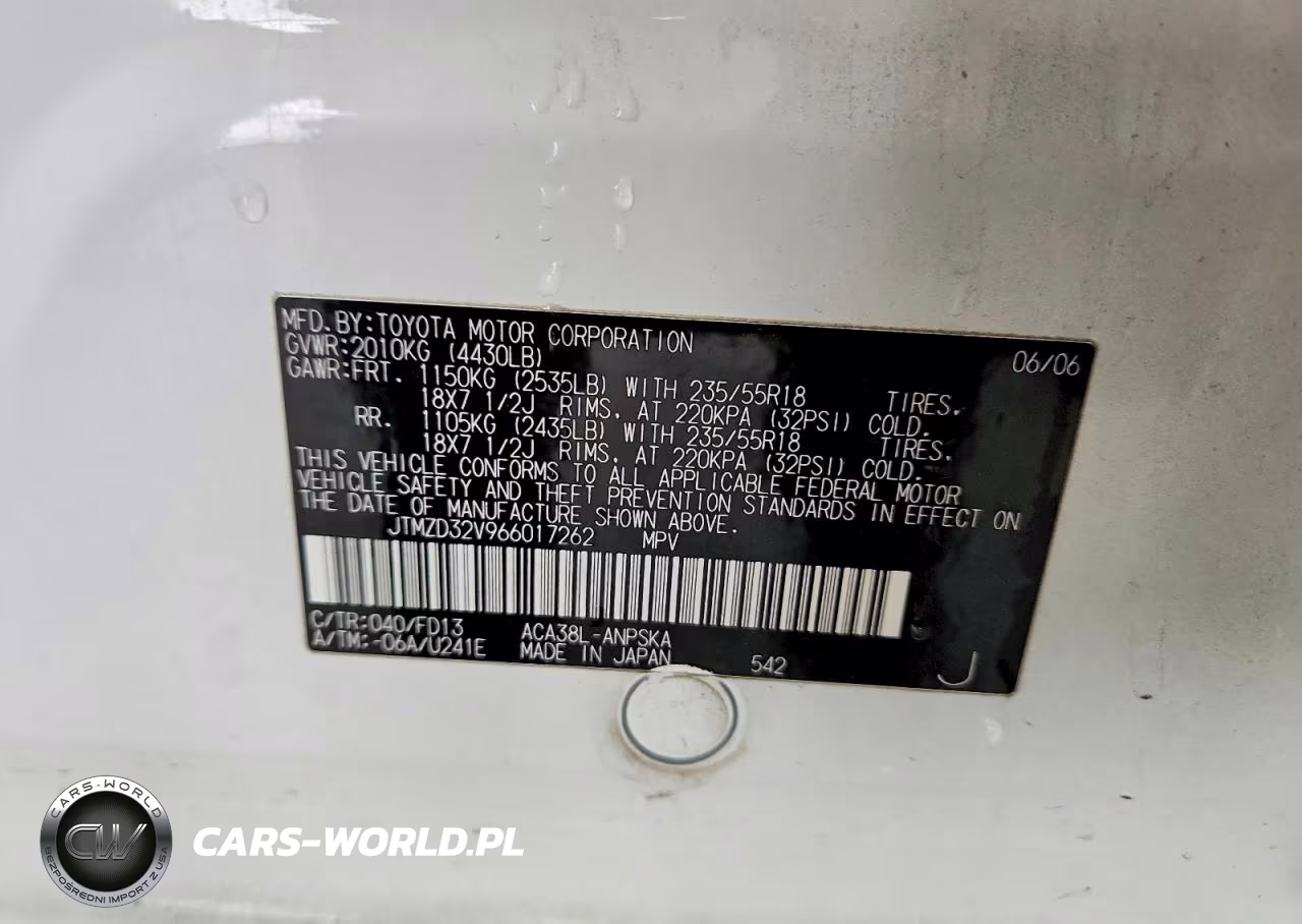 2006 Toyota Rav4 Sport VIN:JTMZD32V966017262 - 13