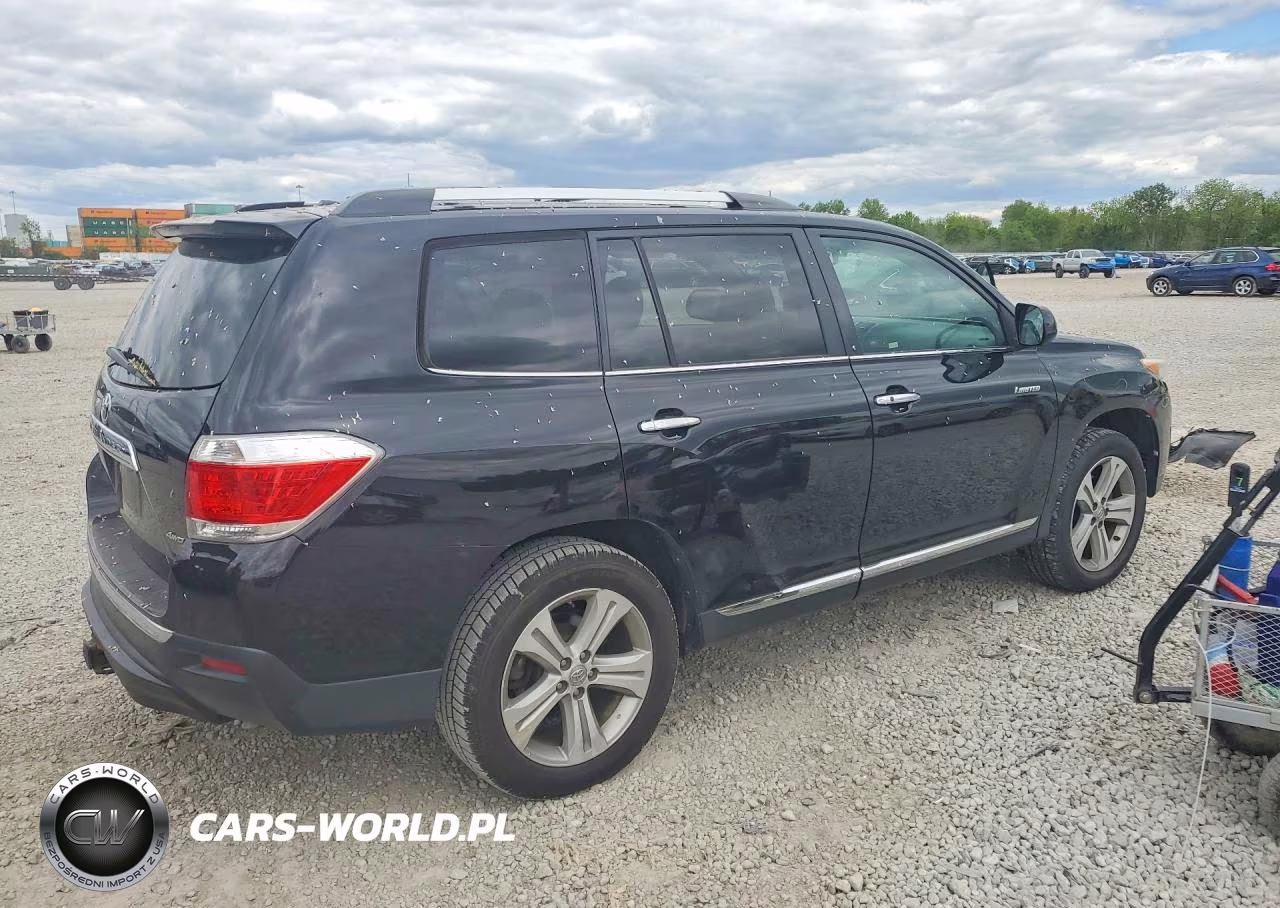 2012 Toyota Highlander Limited VIN:5TDDK3EH2CS121349 - 3