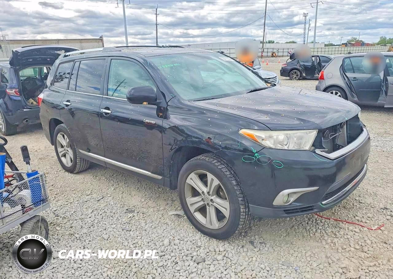 2012 Toyota Highlander Limited VIN:5TDDK3EH2CS121349 - 4