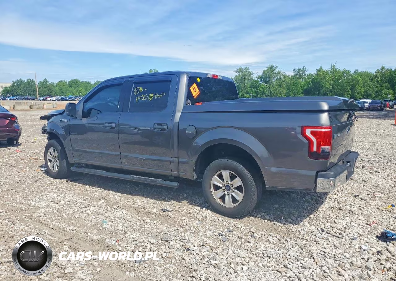 2016 Ford F150 Supercrew VIN:1FTEW1CF3GFC00047 - 2