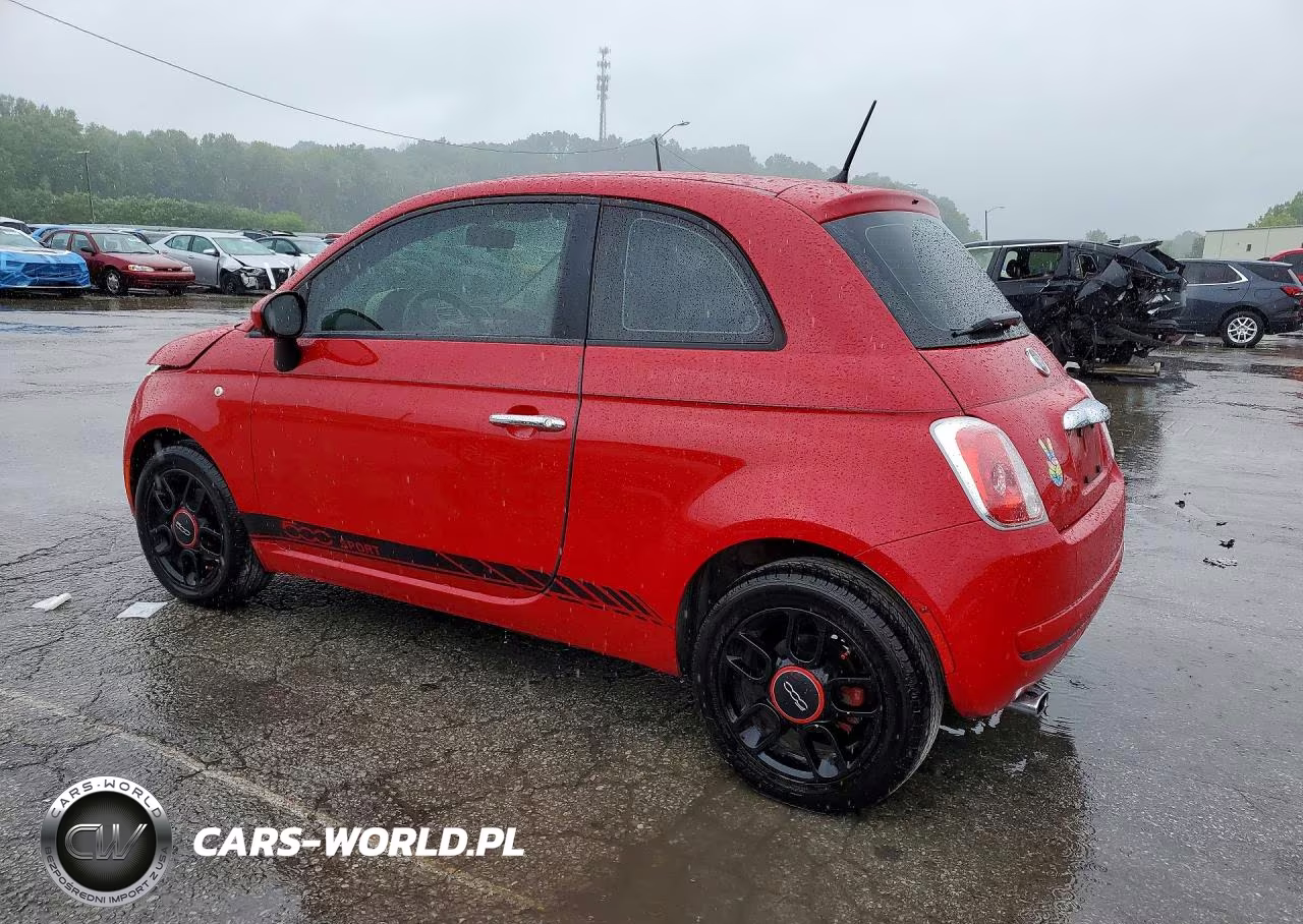 2012 Fiat 500 Pop VIN:3C3CFFAR9CT192512 - 2