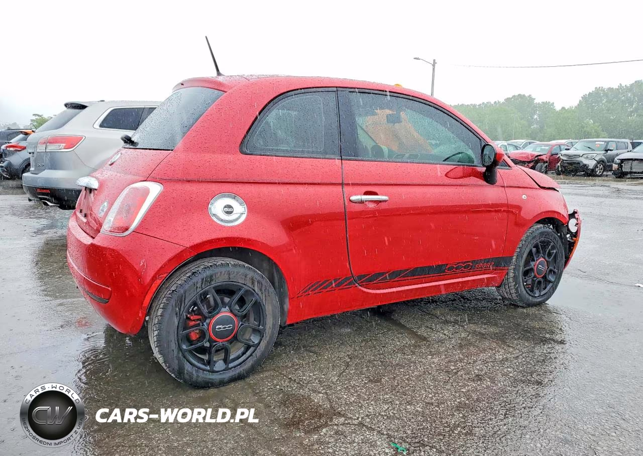 2012 Fiat 500 Pop VIN:3C3CFFAR9CT192512 - 3