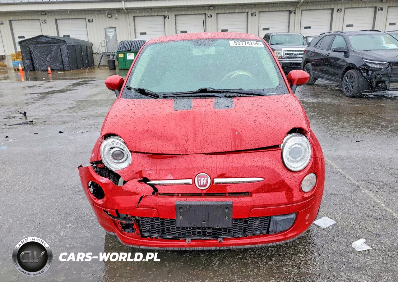 2012 Fiat 500 Pop VIN:3C3CFFAR9CT192512 - 5