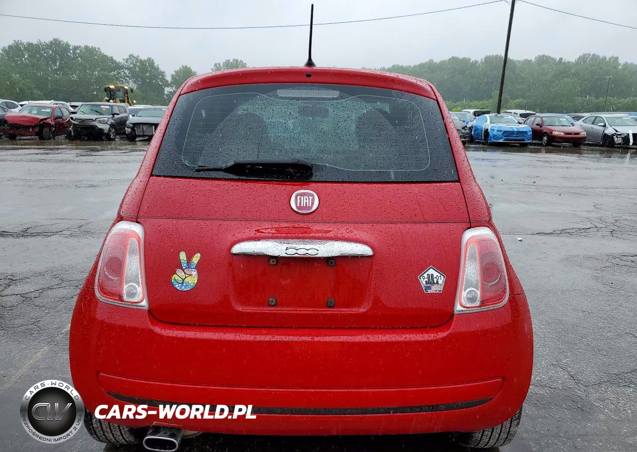 2012 Fiat 500 Pop VIN:3C3CFFAR9CT192512 - 6