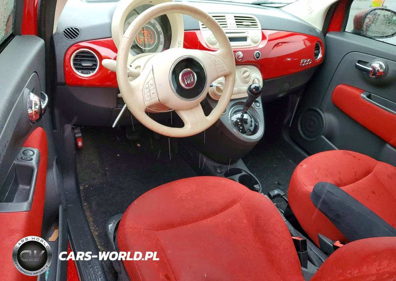 2012 Fiat 500 Pop VIN:3C3CFFAR9CT192512 - 8