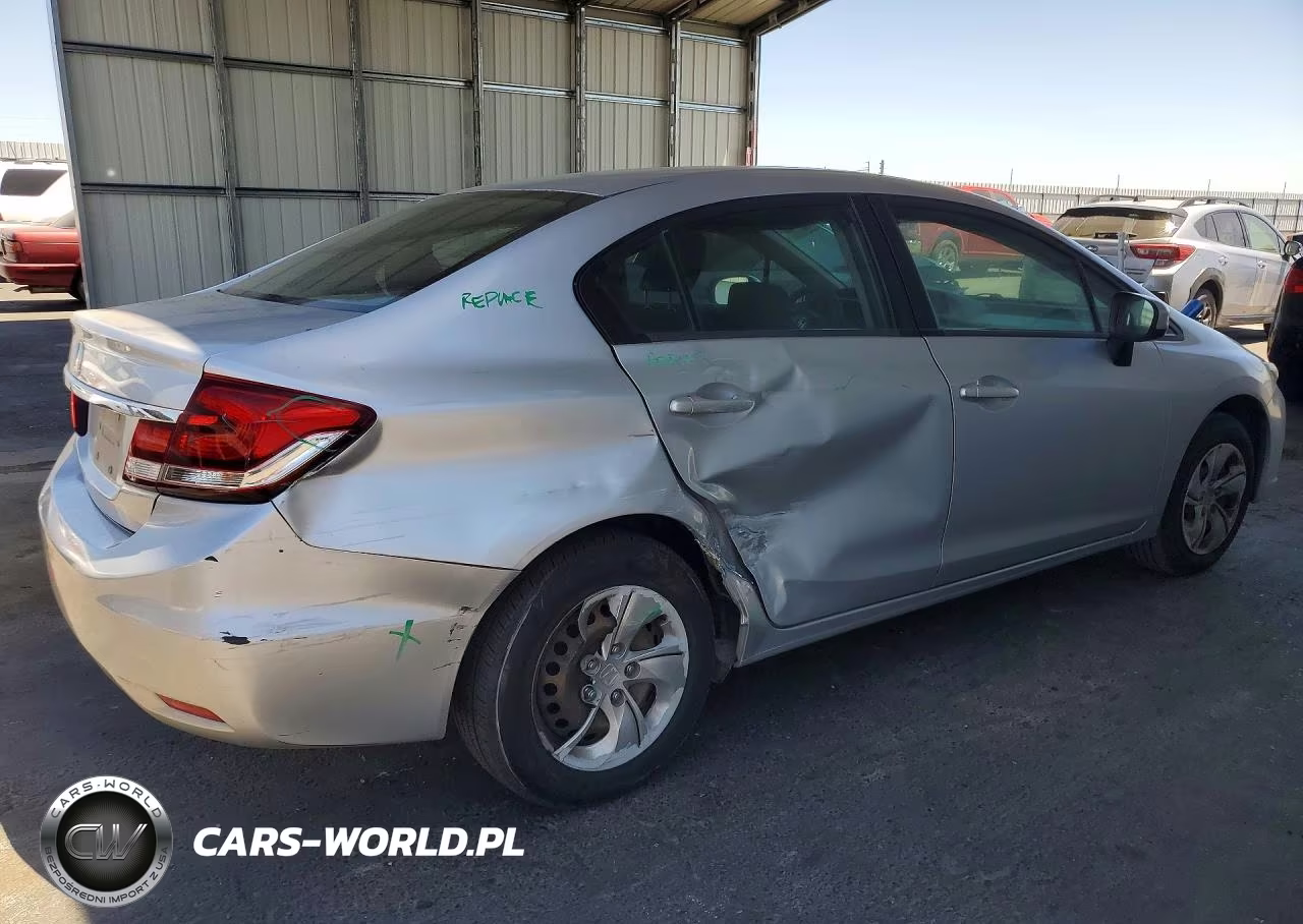2015 Honda Civic Lx VIN:2HGFB2F58FH514977 - 3