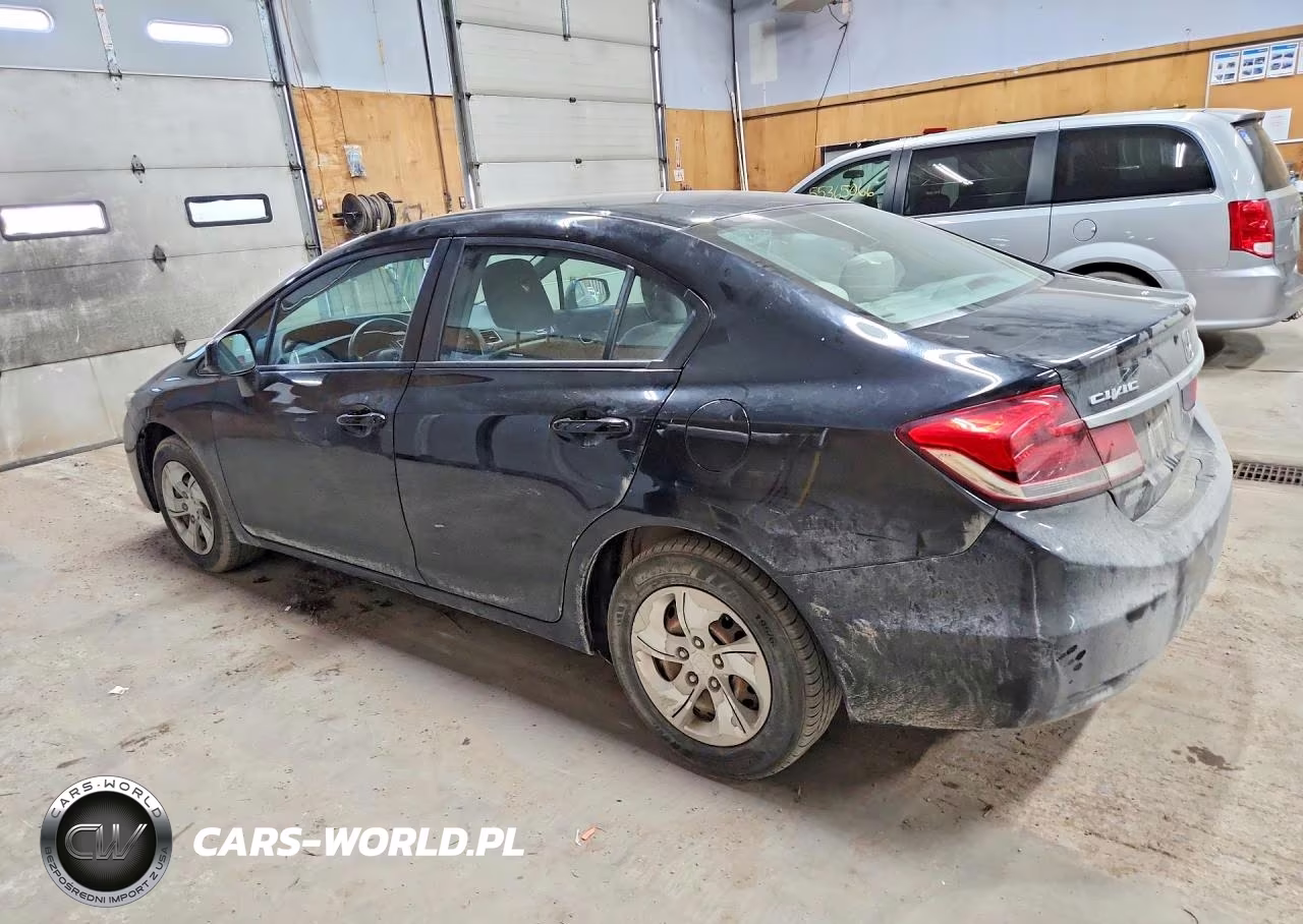 2013 Honda Civic Lx VIN:19XFB2F56DE066522 - 2