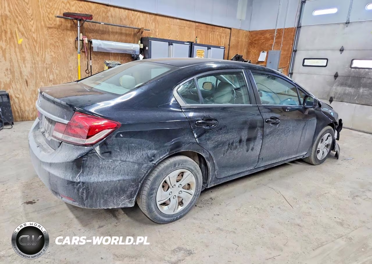 2013 Honda Civic Lx VIN:19XFB2F56DE066522 - 3